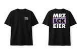 unisex Statement T-Shirt MRZ LCK EIER BLACK