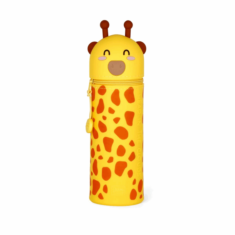 Legami 2-in-1-Federmäppchen aus Silikon Giraffe