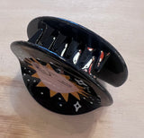 Haarspange Haarklammer Sun Moon & Stars
