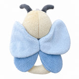 Kuschelweiche Biene aus samt zum kuscheln und spielen. Tolles Geschenk für Babys rassel in Bienenform