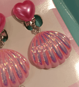 Kinder Ohrclips Mermaid Perlmuttglanz