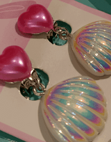 Kinder Ohrclips Mermaid Perlmuttglanz