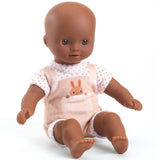 Djeco POMEA MINI PUPPE (18 M+) mit weichem Körper Charly