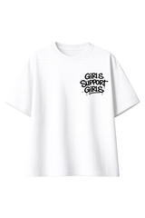 Feminist T-Shirt “Sisterhood- Girls Support Girls “