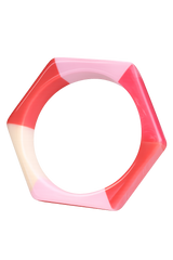 Armreif Colourblocking Geometric pink
