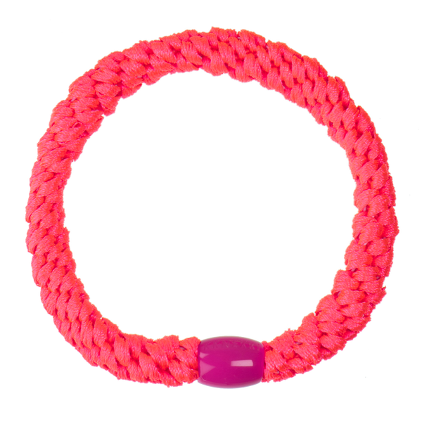 Original KKNEKKI Haargummi Plain Neon Pink