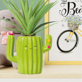  Desk Friends, den Stiftehalter aus Keramik von Legami in Kaktusform