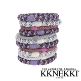Original KKNEKKI Haargummi Mix Purple Pink Glitter