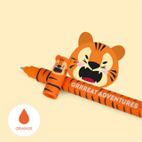 radierbarer Legami Stift Tiger orange