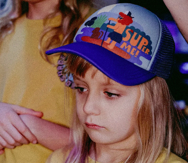 Trucker Snap Cap SUPer Me blue