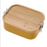 Edelstahl Lunchbox mit Trennsteg Amber gold LÖWE