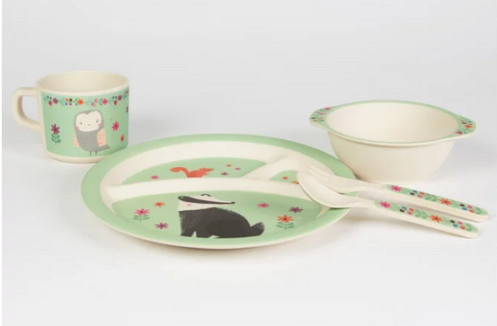 Kindertasse Bambus Waldfreunde
