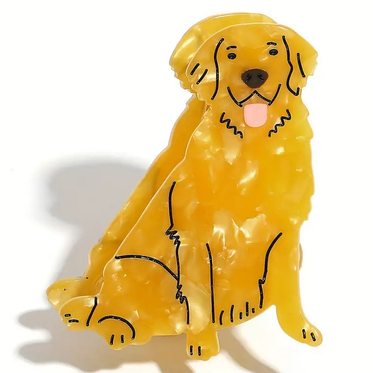 Haarspange Haarklammer GOLDEN RETRIEVER