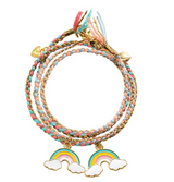 BFF Armbänder knüpfen - Schmuck basteln REGENBOGEN