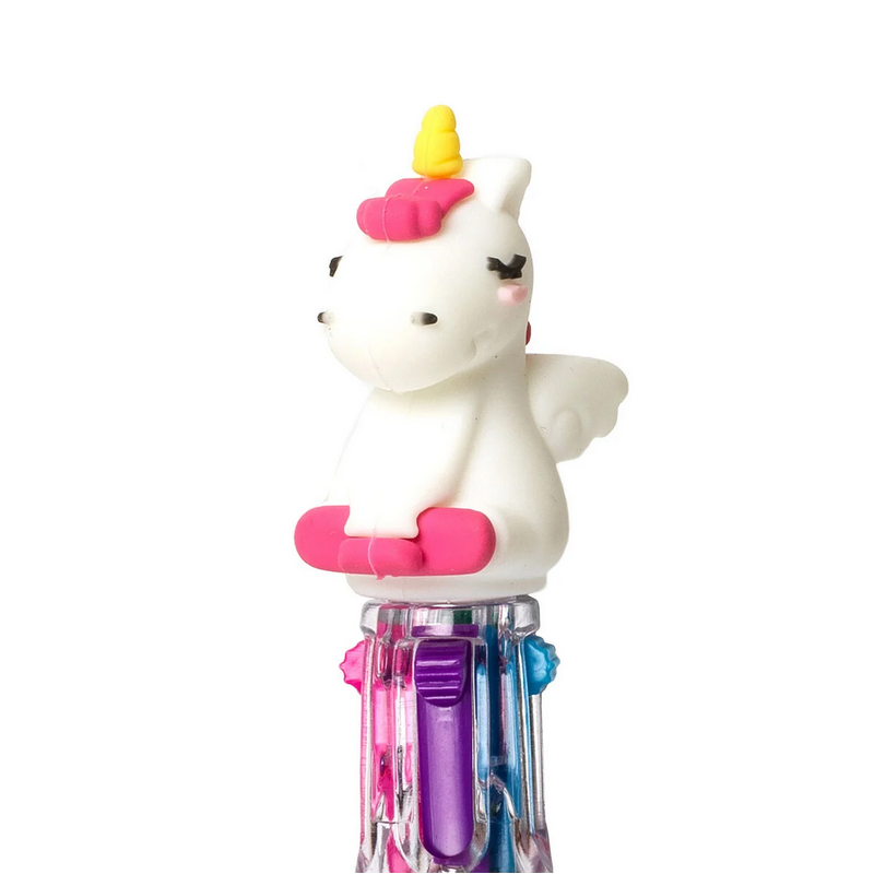 LEGAMI Kugelschreiber mit 4 Farben - Mini Magic Rainbow UNICORN