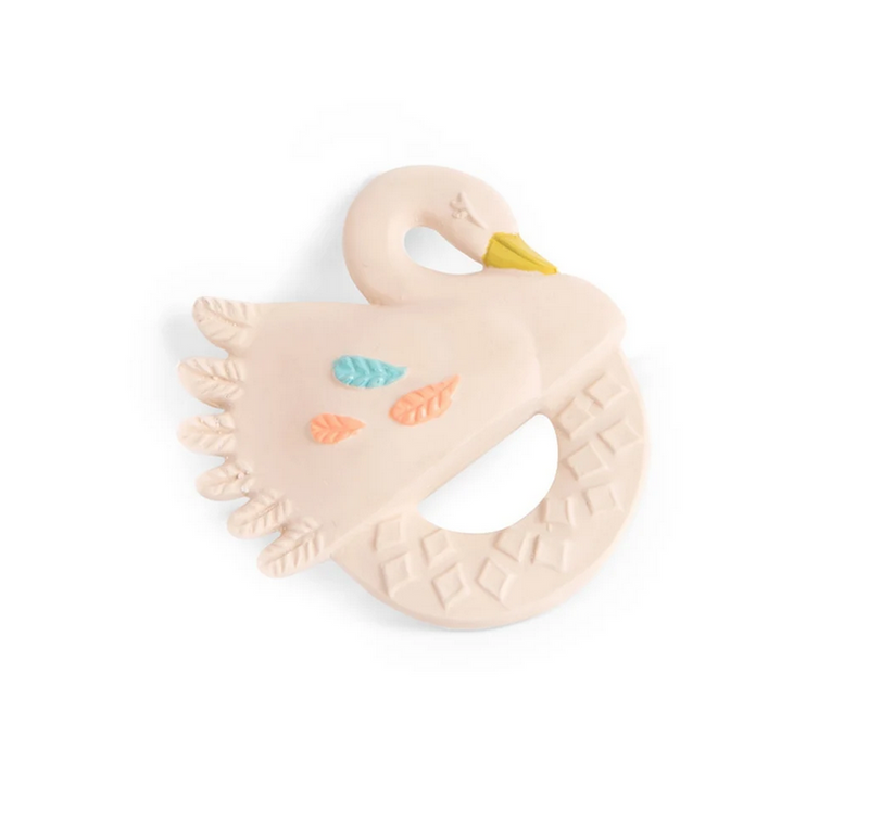 Beißring SCHWAN aus Naturkautschuk