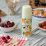Edelstahl-Thermoskanne retro Wild Wonders