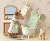 Vintage Metall Badewanne für Maileg Maus oder Hase