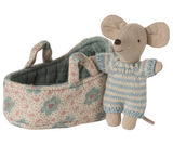 Maileg Babymaus in der Tragetasche