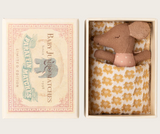 Babymaus SLEEPY - WAKEY in der Streichholzschachtel ROSA