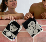 Waschhandschuh-Set Lou & Lenny 2 Stück