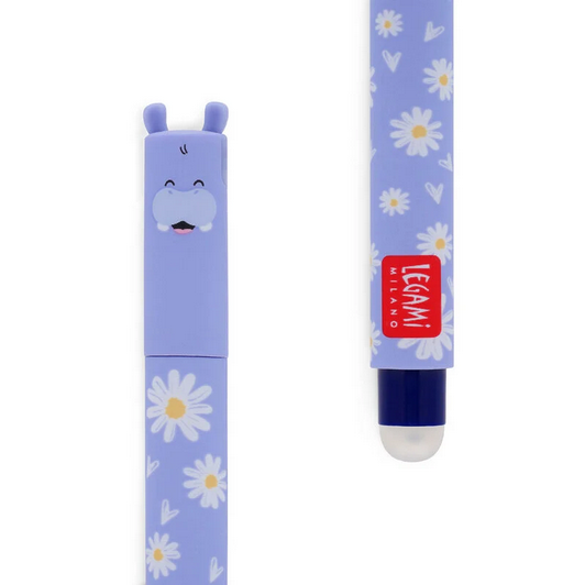 Löschbarer LEGAMI Gelstift Nilpferd Hippo