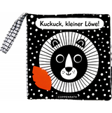 Baby Kontrastbuch "Kuckuck kleiner Löwe" mit Spiegel und Stoffklappen
