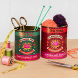 2er Set retro Aufbewahrungsdosen Flaming FOX Sauce big