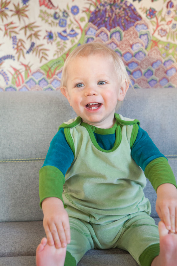 Bio Nicki Strampler NANA green