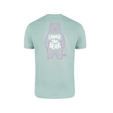 Leniliciouz Merch Bio Shirt "CHOOSE THE BEAR" Salbei