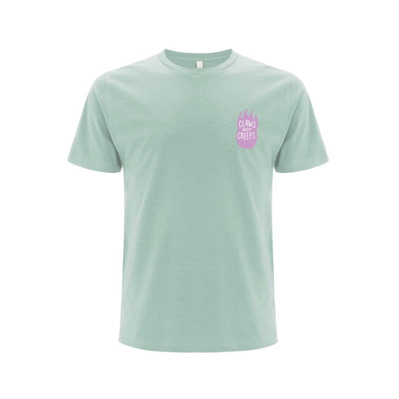 Leniliciouz Merch Bio Shirt "CHOOSE THE BEAR" Salbei