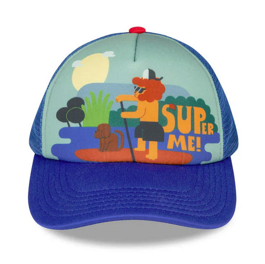 Trucker Snap Cap SUPer Me blue