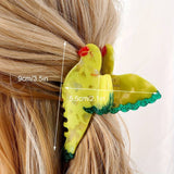 Haarspange Haarklammer Papagei