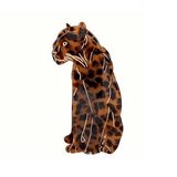 Haarspange Haarklammer LEOPARD