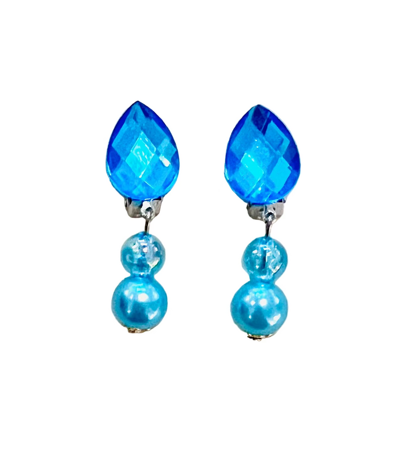 schöne prinzessinnen Ohrringe für Kinder Ohrclips als Schmuck Geschenk ohne Ohrlöcher