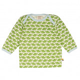 Bio langarm T-Shirt WALE green