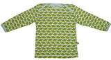 Bio langarm T-Shirt WALE green