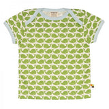 Bio kurzarm T-Shirt WALE green