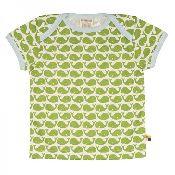 Bio kurzarm T-Shirt WALE green