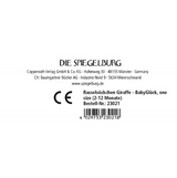 Rasselsöckchen BabyGlück, one size (2-12 Monate) Giraffe