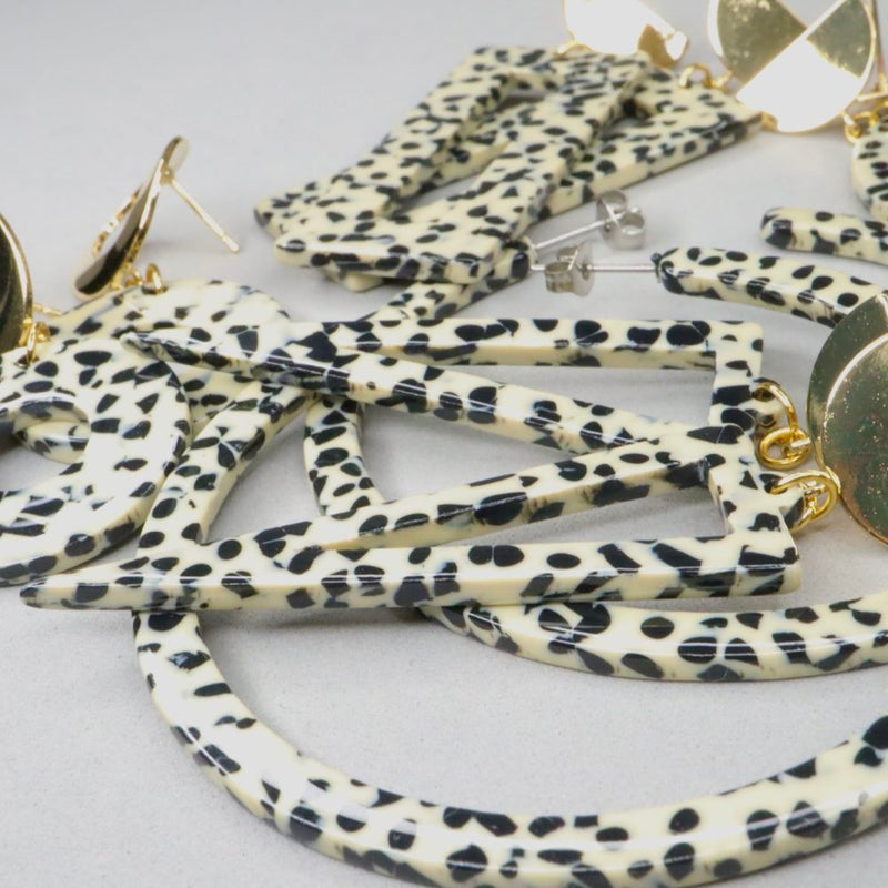 Acetat Ohrringe Amy – Sesame