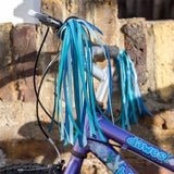 retro Fahrrad Lenkerfransen Rex London BLUE