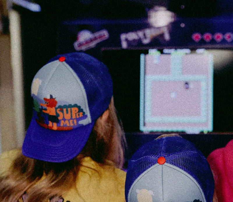 Trucker Snap Cap SUPer Me blue