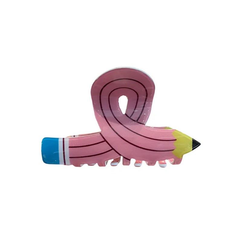 Haarspange twisted Bleistift ROSA