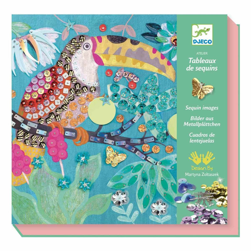 Pailletten Kunst Flamboyant (DJECO)