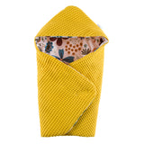 Puckdecke für PUPPEN Swaddle Doll Miniland Waffle honey (Olimi)