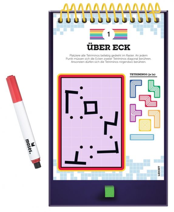 Tetris™-Rätselblock - 50 knifflige Knobeleien