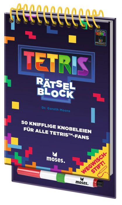 Tetris™-Rätselblock - 50 knifflige Knobeleien