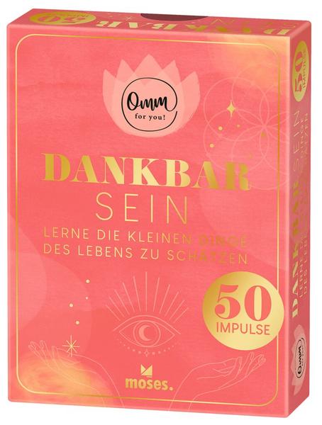 Omm for you KARTENSET Dankbar sein