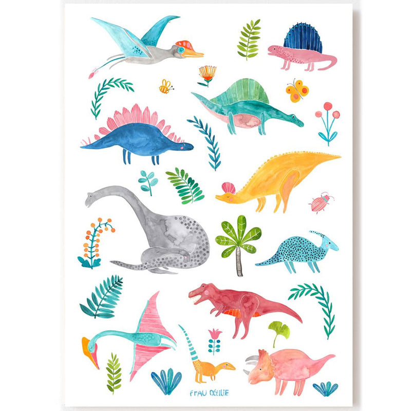 Poster Dinosaurier (50x70cm)